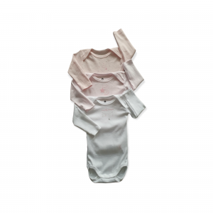 Body croisé "nuage" manches longues